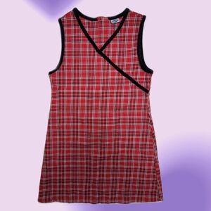VINTAGE 90s/y2k Little Plaid Dress